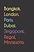 Bangkok. London. Paris. Dubai. Singapore. Regal, Minnesota.: Funny Notebook | Journal | Diary, 110 pages, wide ruled paper. For people loving Regal, Minnesota.