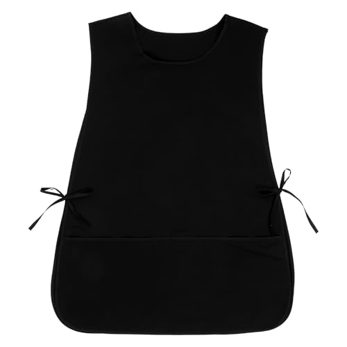 Sibba Kochschürze für Herren Damen Arbeitsschürzen Verstellbar mit großer Tasche Schmutzabweisend Schürze für Server Küche Kochen Backen Künstler Malerei Seitliche Riemen