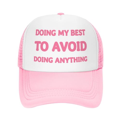 Image of Funny Trucker Hats - Weird Gag Gift for Adults, Inappropriate Joke Baseball Cap, Adjustable Mesh Hat for Men Women