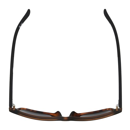 DOCKERS Men's ABEL Sunglasses Way, Black/Tortoise, 56.9mm4