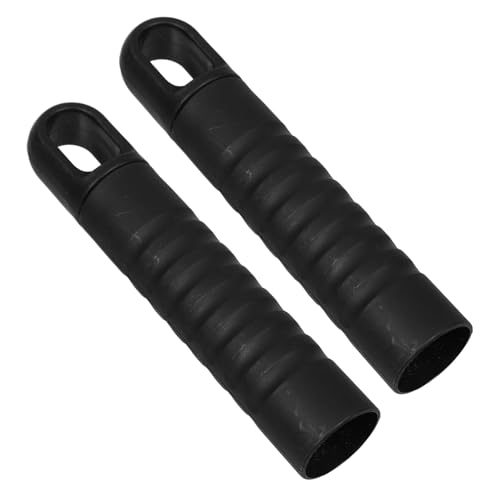 GRIRIW 2pcs Mop Handle End Cap Mop Rod Handles End Sleeve Replacement Grips Anti-Slip Design for Efficient Cleaning