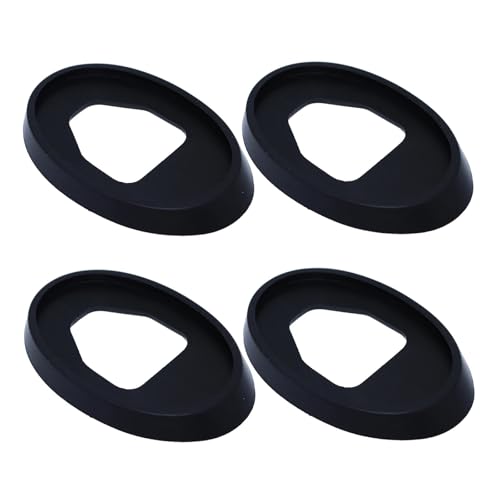 KMLONG Antennenfußdichtung, passend for Vauxhall, Opel Corsa BCD 1993–2014, passend for Astra, F T92 Vectra C Zafira B Dachmastpeitsche StingSeal Pad Antennendichtring(4Pc)