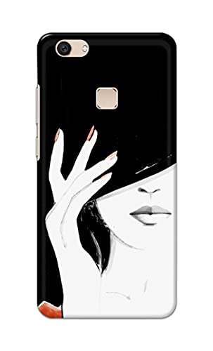 Image of PRINTFIDAA Photo of Beautiful Girl Hard Back Cover for Vivo V7 Plus /Vivo Y79 / Vivo Z10 (5.99 inch) Back Cover -(P6) KAT1005