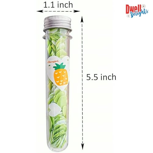 Image of Set of 4 Paper Soap | Disposable Mini Soap Paper | Scented Soap Bath Flakes | Portable Flower Tube Petals | Tube Shape Bottle Paper Soap For Travelling