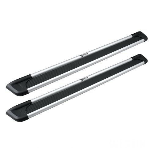 Estribos Westin Sure-Grip aluminio cromado 54 in miniatura 1