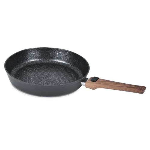 Durandal Poêle antiadhésive Légende en céramique sans PFAS-Poêle à manche amovible compatible four & induction 20,24,28,32cm
