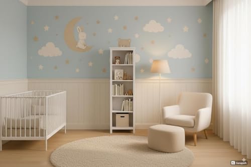 Set de vinilos decorativos para pared Baby Room con animalitos miniatura 3
