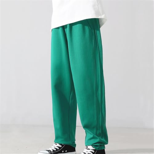 Pantalones deportivos de pierna ancha de cintura alta con parte inferior abierta muy cómodos 3