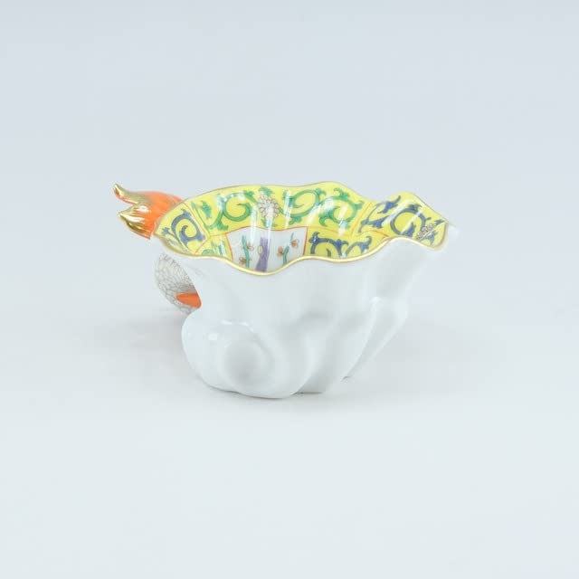 HEREND ヘレンド シノワズリ トレイ ドルフィン灰皿 アッシュトレイ