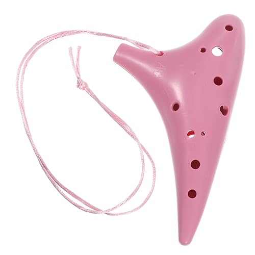 Toddmomy Alto Ocarina for Beginners Boys and Girls Instruments Purple Ocarina Instrument Random