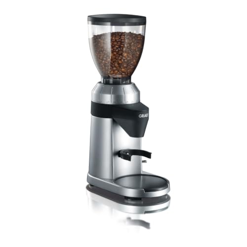GRAEF CM800 - Elektrische Kaffeemühle, Aluminiumgehäuse...