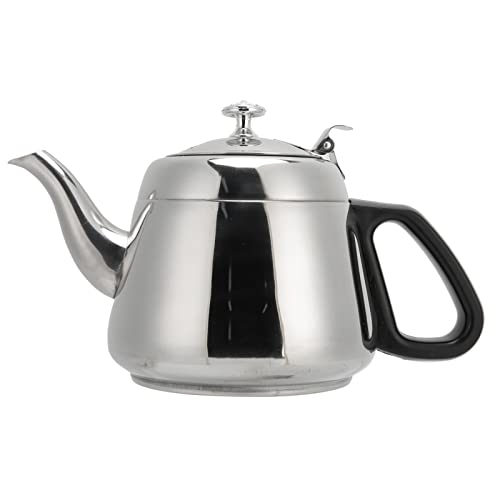 Alvinlite Teakettle Stainless Steel Teapot Kettle Stovetop Tea Kettle with Infuser Water Kettle Stovetop Coffee Tea Pot Teakettle for Loose Green Tea teakettle stainless