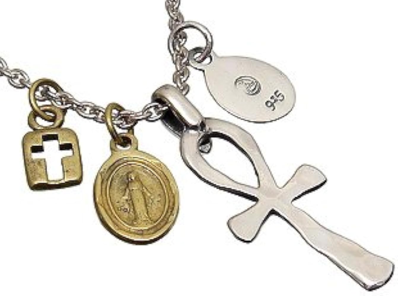 Amazon | amp japan/アンプジャパン 1AK-169 シルバー クロス