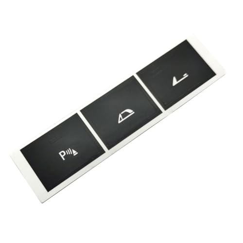 Autocollants pour boutons de console Z4 E89 pour restaurer l'habitacle