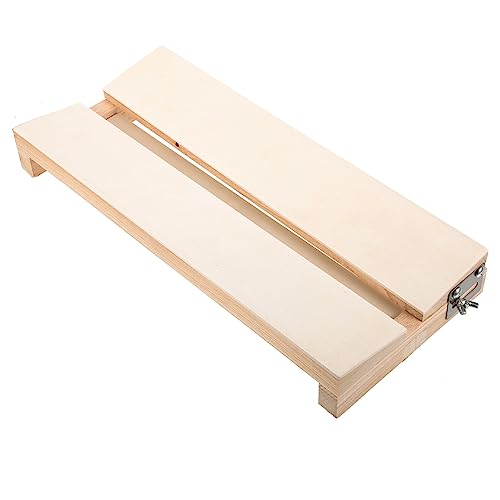 GARVALON Science Experiment Tool Wooden Butterfly Specimen Board Spreading Board for Elementary School