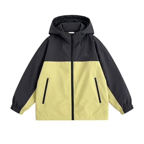 Veste enfant garçon coupe-vent imperméable et doublée polaire légère