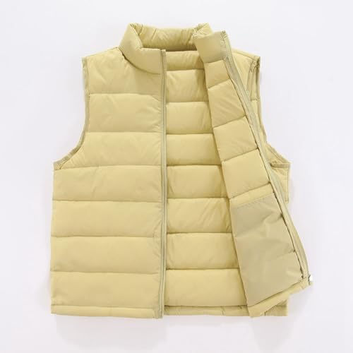 Kids Boys Girls Stand Collar Down Vest Winter Warm Lightweight Sleeveless Puffer Jacket Windproof Coat Outwear3
