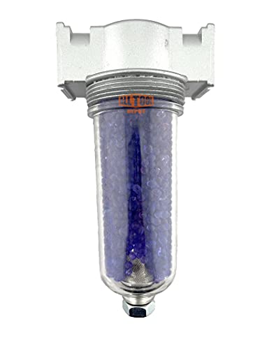 1/2" Compressed Air In Line Filter Desiccant Dryer Moisture Water Separator