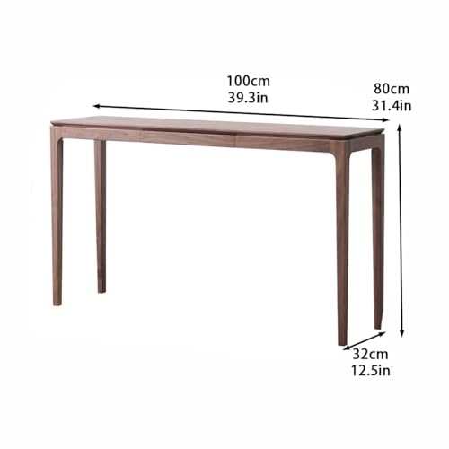 Consola madera para entrada que transforma pasillos vacíos en zonas modernas 3