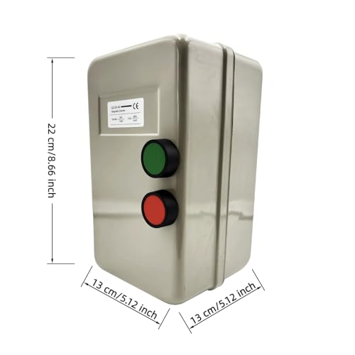 Arrancador Magnético Eléctrico para Motor 380V 11KW 28-45AMP 15HP 3 Fases miniatura 6