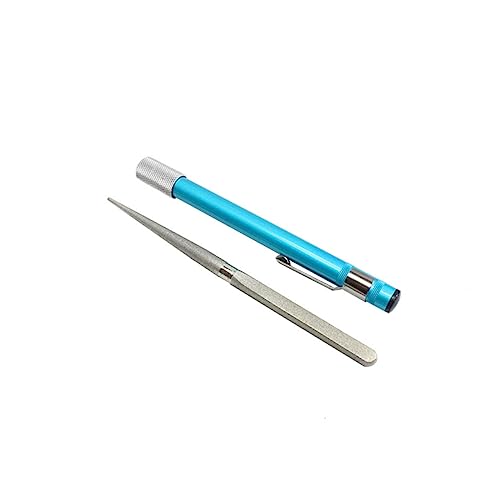 GRIRIW Portable Pen Sharpening Stone Kit Multi-function Sharpener Small Sharpening Stone Random Color