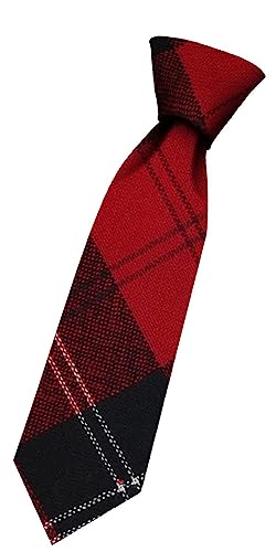 Cravate en laine pour garçon Ramsay Modern Tartan idéale pour mariages et fêtes