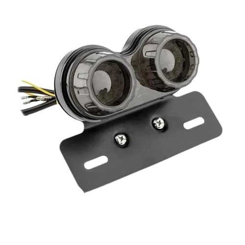 Clignotant moto intégré LED pour remplacer un feu arrière cassé