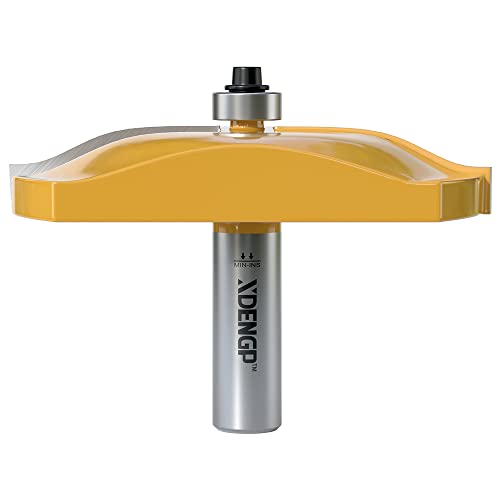 Image of Ogee Raised Panel Router Bits 1 /2 inch Shank, 3-1 /2-Inch Diameter, Shaker Raised Cabinet Door Making Frame Panel Design Router bits for use with Rail and Stile Moulding Milling Router bit