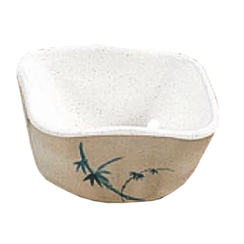 1035BB Side Dish, 6 oz., 3-3/8", Break-Resistant, Dishwasher Safe, BPA Free, Melamine, Blue Bamboo, NSF, Pack of 12