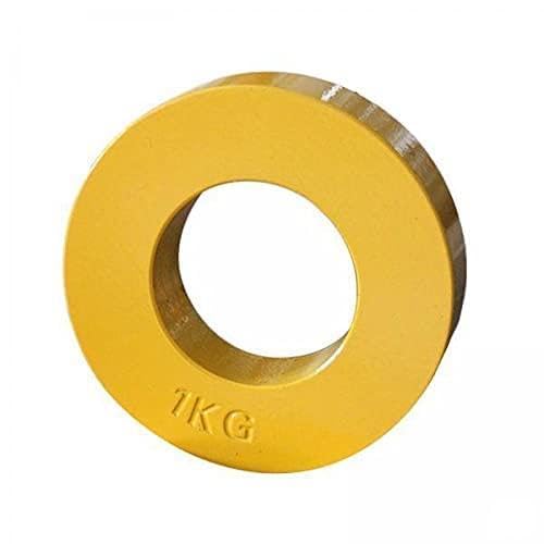 2pcs Steel Fractional Weight Plate Micro Plates Weights Yellow 1kg | Sporting Goods | Fitness Running & Yoga | Strength Training | Weight Plates-picture-11