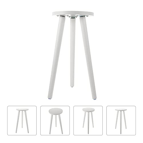 Generic Mesa de canto redonda de madeira, suporte para plantas, suporte para vaso de flores, para sa
