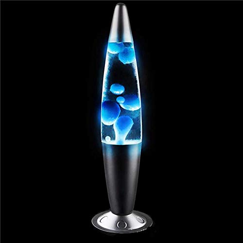 Groovy Motion Lava Lamp (16" Black with Blue Wax)