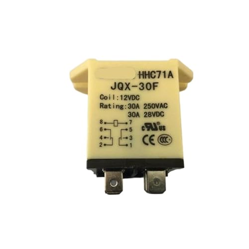 Relais JQX-30F 2Z évite le collage des contacts sous forte charge 30A 8PIN