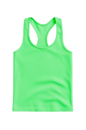 Image of Kurve Premium Girls Seamless Supersoft Wide Strap Comfortable Racerback Tank (Made with Love in The USA)