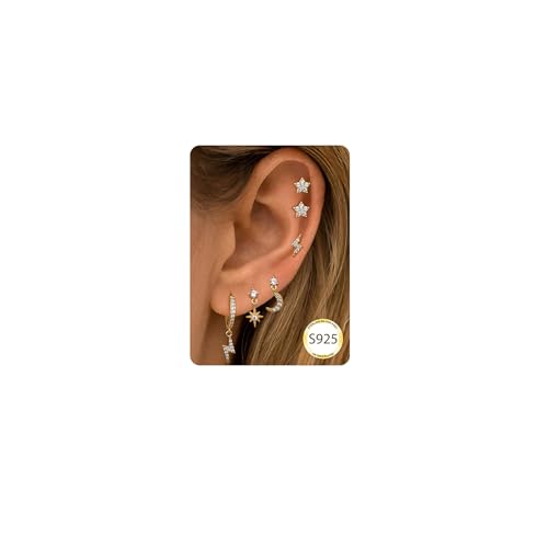 Boucles d'oreilles pour femmes en coffret de paires variées à offrir pour un anniversaire