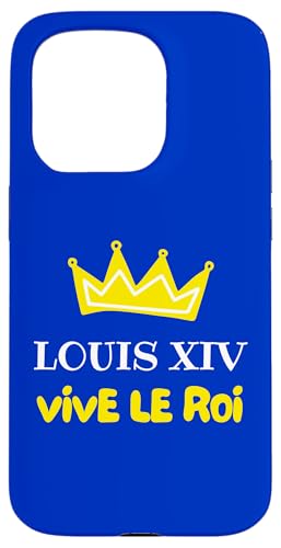 Louis XIV Vive le Roi de France Couronne Histoire Versailles �X�}�z�P�[�X iPhone 15 Pro �p