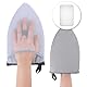 Apausvcm 2 Stück Bügelhandschuh,Garment Steamer Bügelhandschuhe,Dampf Handschuh mit Fingerschlaufe,Wasserdichter Anti Dampfhandschuh,Bügelkissen,Garment Schutzhandschuhe,für Kleidung Hemden Bügeln
