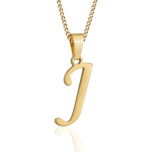 Suweibuke Personalized Initial Necklace