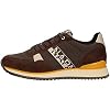 Napapijri Brown Polyester Mens Sneaker