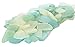 Nautical Crush Trading Bulk Sea Glass – 11oz Tumbled Sea Glass in Green, Yellow & Aqua – Seaglass for Crafts, Decor & Jewelry – Real Seaglass Pieces for DIY & Art Projects