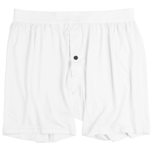 Ethika Mens Alternate Boxer Brief | *Solids* Premium Modal - White