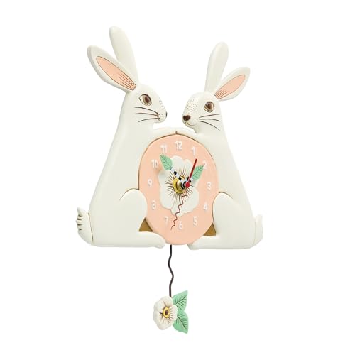 Reloj de Pared Pendulum Enesco 10.2 Pulg Multicolor miniatura 3