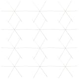 Utilisation polyvalente : idéal pour les décorations et les projets de bricolage de flocons de neige, offrant une créativité sans limites pour la création de décorations hivernales, de décorations de noël et d’ornements de flocons de neige