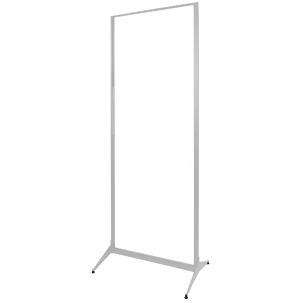 Soporte metálico de pie para Carteles publicitarios, Ideal para centros comerciales, ferias comerciales y exhibidores publicitarios en supermercados.