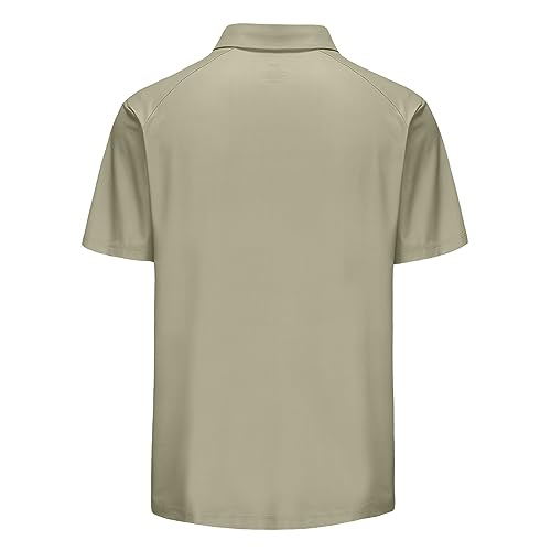 image for MOHEEN Mens Polo Shirts Short Sleeve Moisture Wicking Golf Polo Athlet