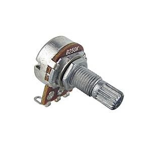 FLEOR B250K Mini Potentiomètre 18mm Long Arbre Fendu Cône Linéaire Baïonnette Monté Guitare Basse Électrique Pots Pack… - Les Beatles, Paul McCartney, John Lennon, RIngo Starr, George Harrison FLEOR B250K Mini Potentiomètre 18mm Long Arbre Fendu Cône Linéaire Baïonnette Monté Guitare Basse Électrique Pots Pack… – Image 3