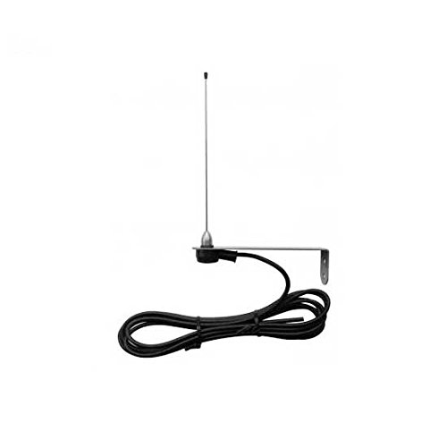 Antenne pour automatisation de Portail accordée avec Support en Acier 433,92 MHz - RG58 3,5M