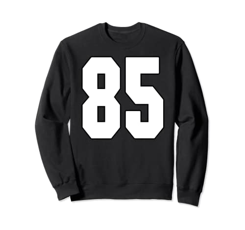 Gran # 85 Jersey Número 85 Uniforme Mayor Jugador Favorito De Fan Sudadera