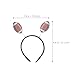 JOINPAYA 3pcs Funny Football Headbands for Women - American Football Party Decorations, Cheerleader Rugby Sports Headband - Photo Booth Props & Birthday Supplies