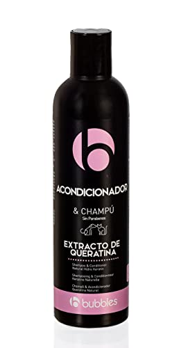 Bubbles Konditionierendes 2-in-1 Hundeshampoo mit Hydro Keratin 250 ml